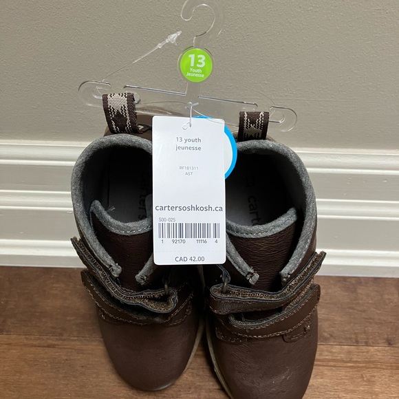 Carters Kids Hiking Boots - Little Kids Size 13 - Brand New - Picture 4 of 4